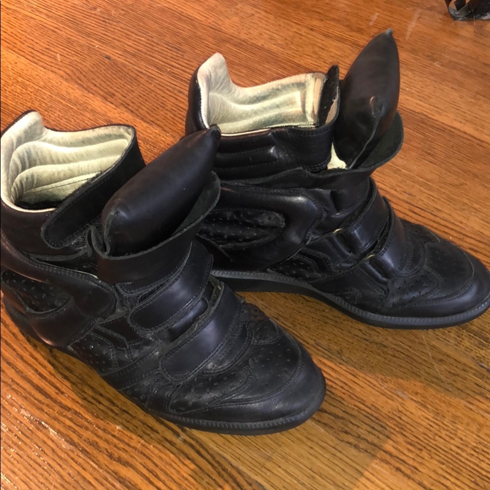 Isabel Marant leather sneakers